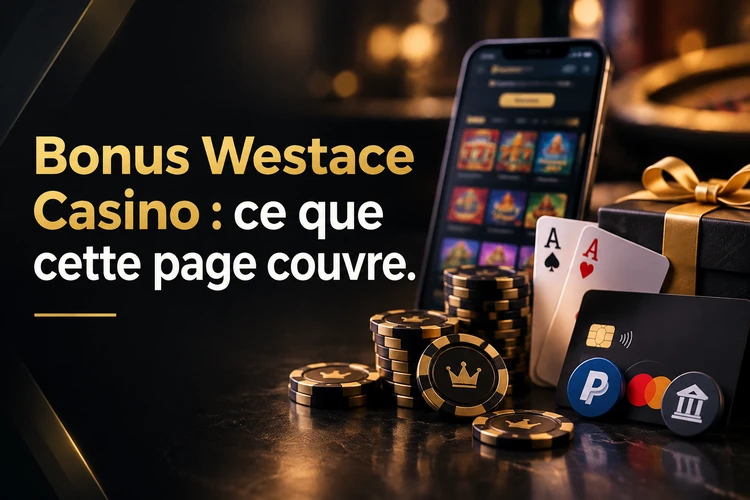 Bonus Westace Casino : ce que cette page couvre