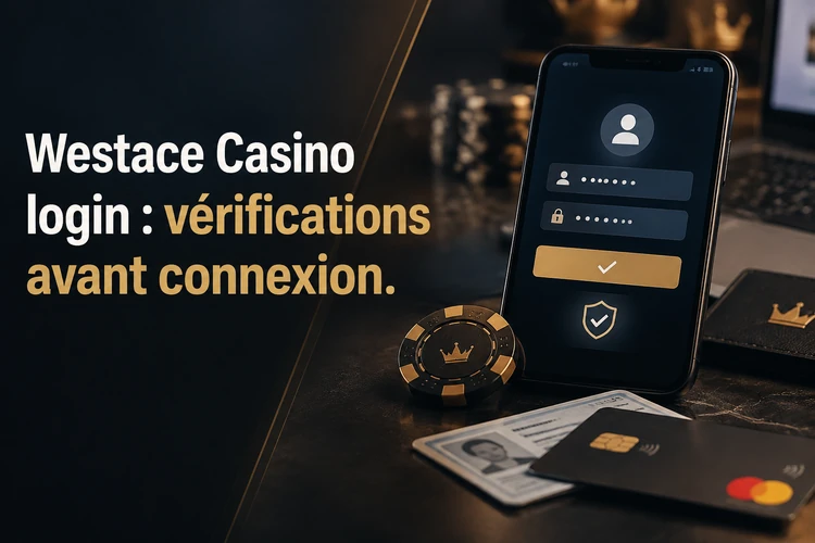 Westace Casino login : vérifications avant connexion