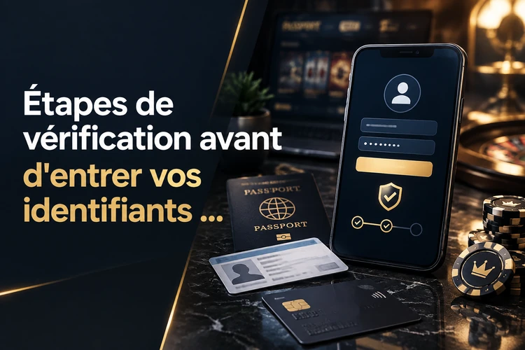 Étapes de vérification avant d'entrer vos identifiants : westace casino login